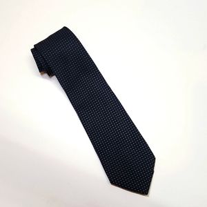 Armani Navy Blue Silk Tie